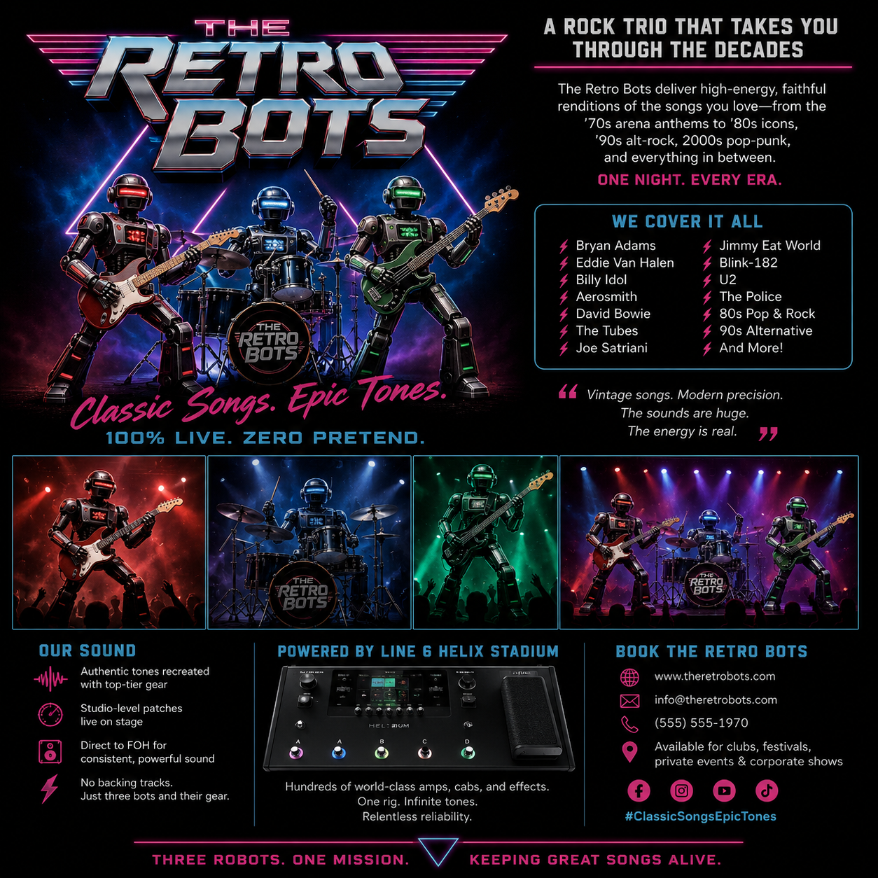 Retro Bots promotional artwork